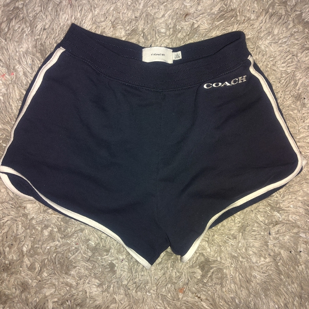 Authentic COACH Essential Retro Women's Sweatshorts size S/M, Nwot Super Cute